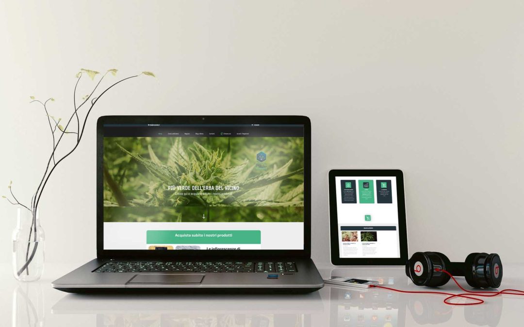 Progettazione sito e-commerce – MeCannabis